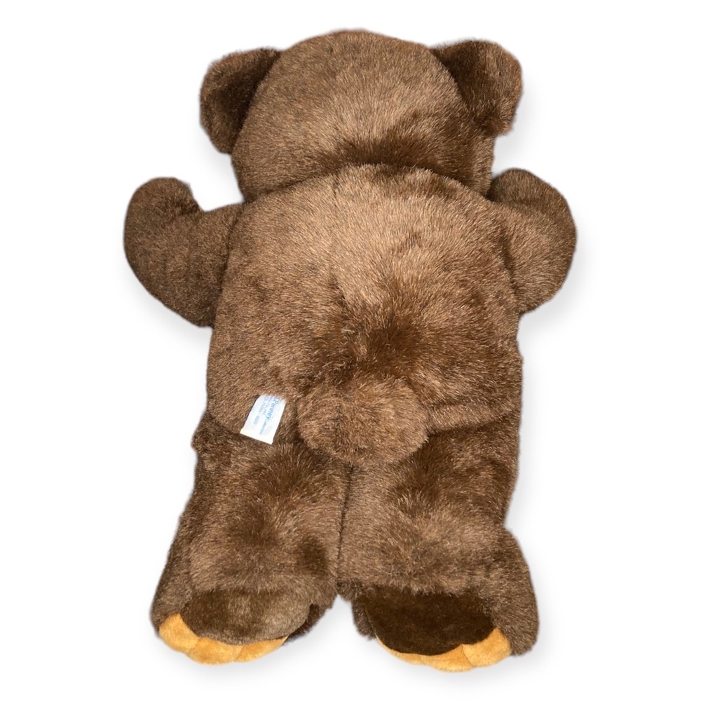 JC PENNEY Christmas BROWN BEAR Teddy Stuffed Animal LARGE 22 in Collectable Bear - Picture 6 of 11